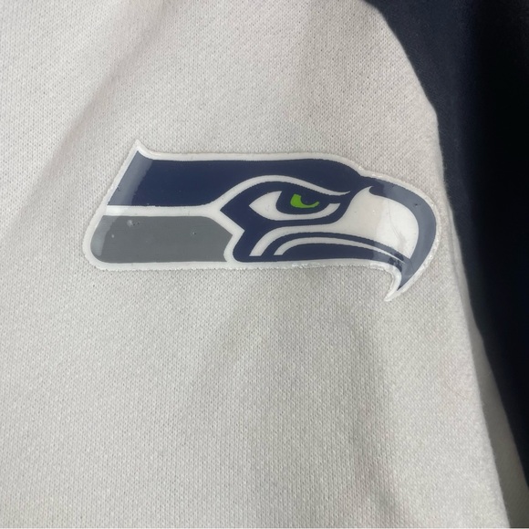 Seattle Seahawks Hoodie Kangaroo Pouch NFL Team x New Era Apparel Men’s Size L - Picture 5 of 15